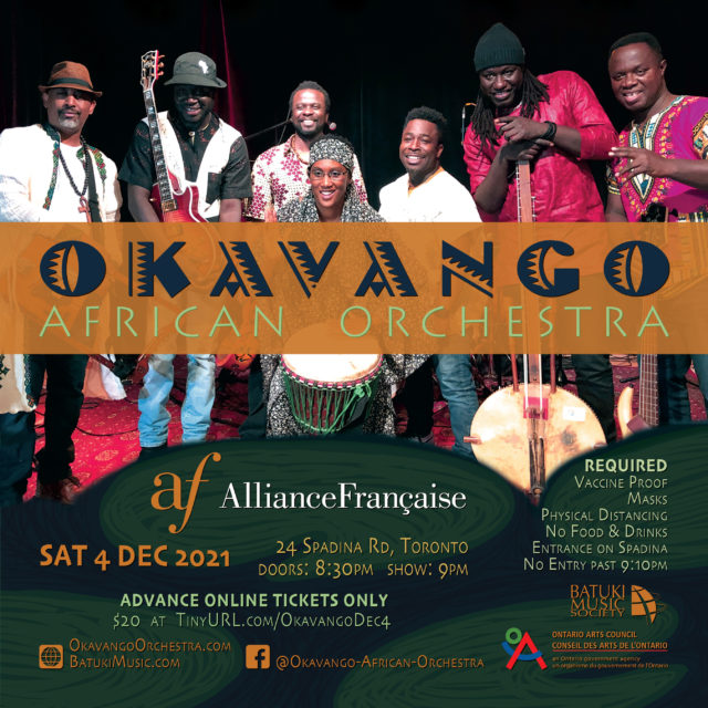 Sensational sounds of the Okavango African Orchestra.
